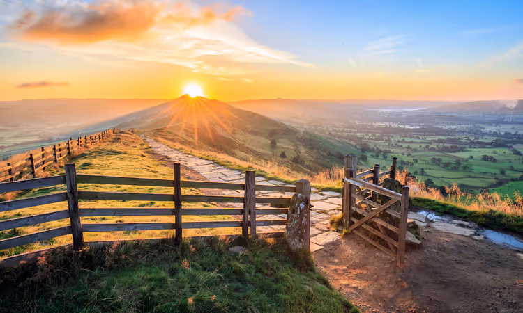 Ambergate to Crich, Peak District