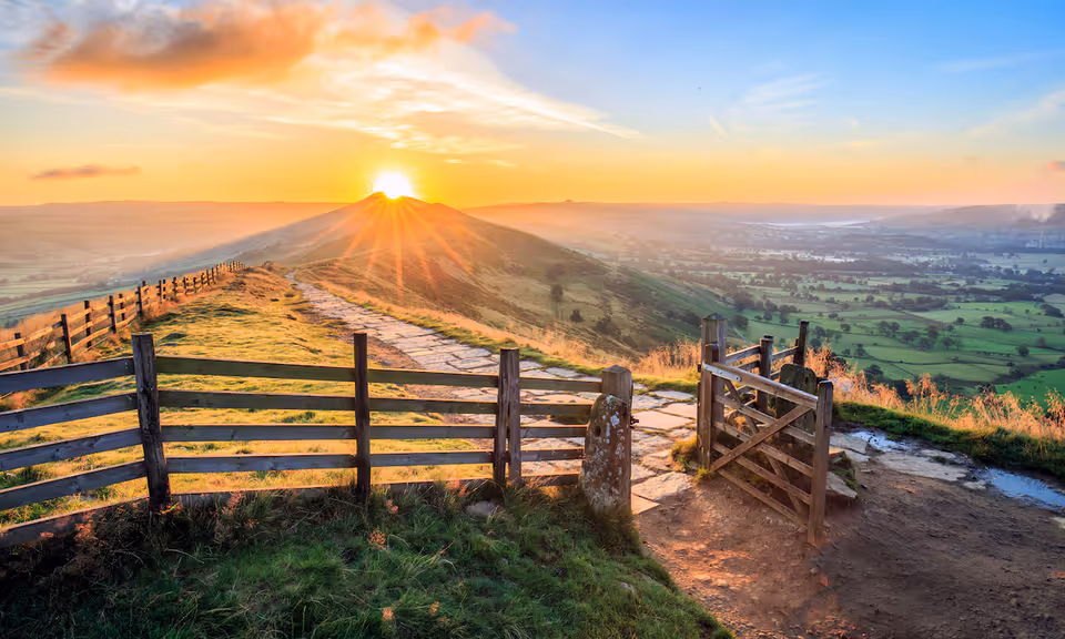 Ambergate to Crich, Peak District